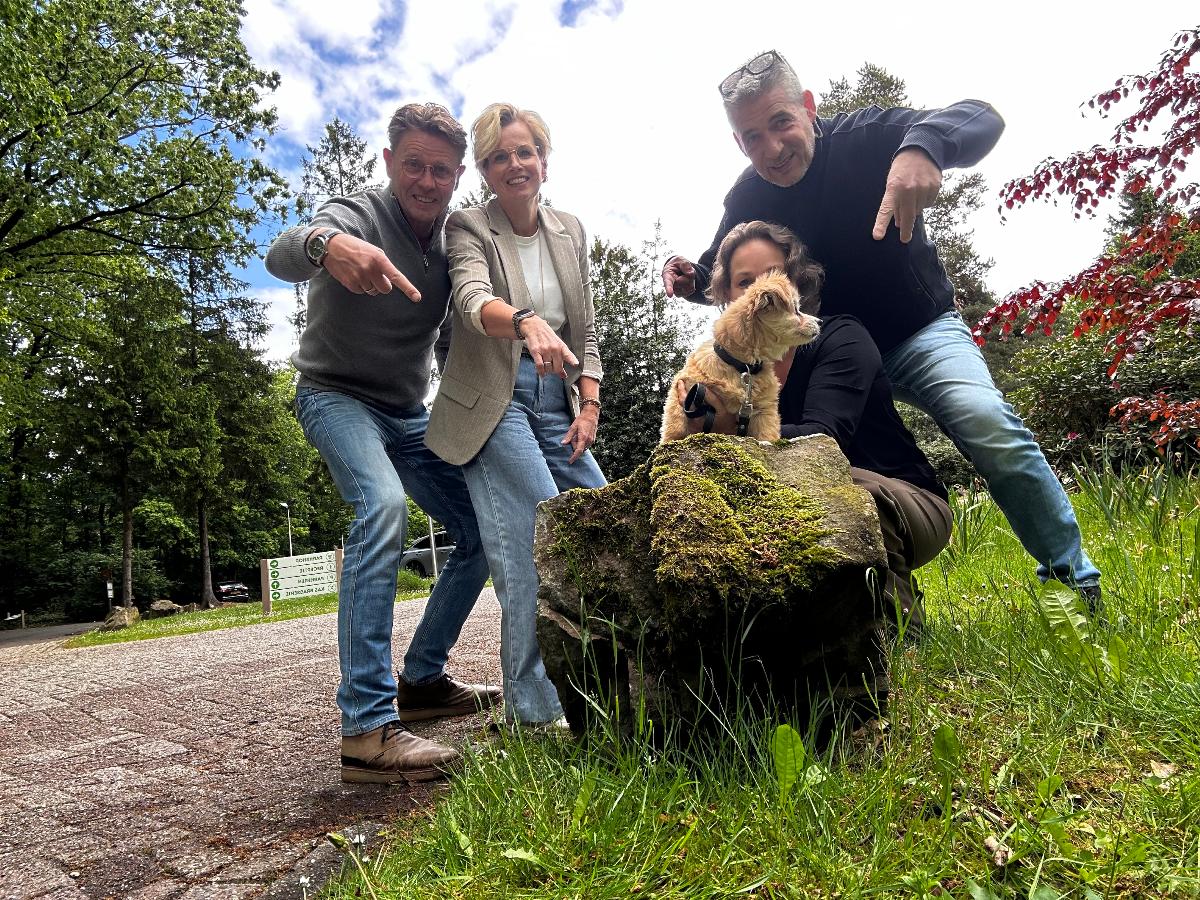 Deelnemers onderweg