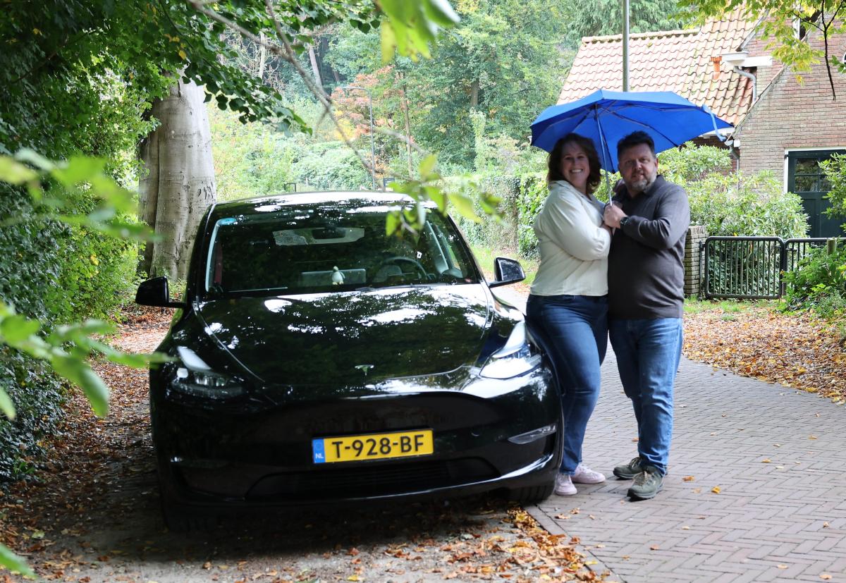 Deelnemers onderweg